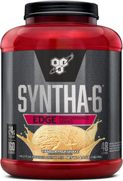 BSN SYNTHA-6 Edge Hydrolyzed Whey Protein Powder - Vanilla Milkshake, 4lb.
