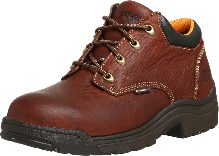 Timberland Pro Men's Titan Alloy Safety Toe Leather Work Shoe - Brown, Size 10