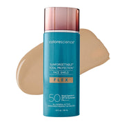 Colorescience Total Protection Face Shield Flex Tinted Mineral Sunscreen, SPF 50 - Medium, 1.8 fl. oz.