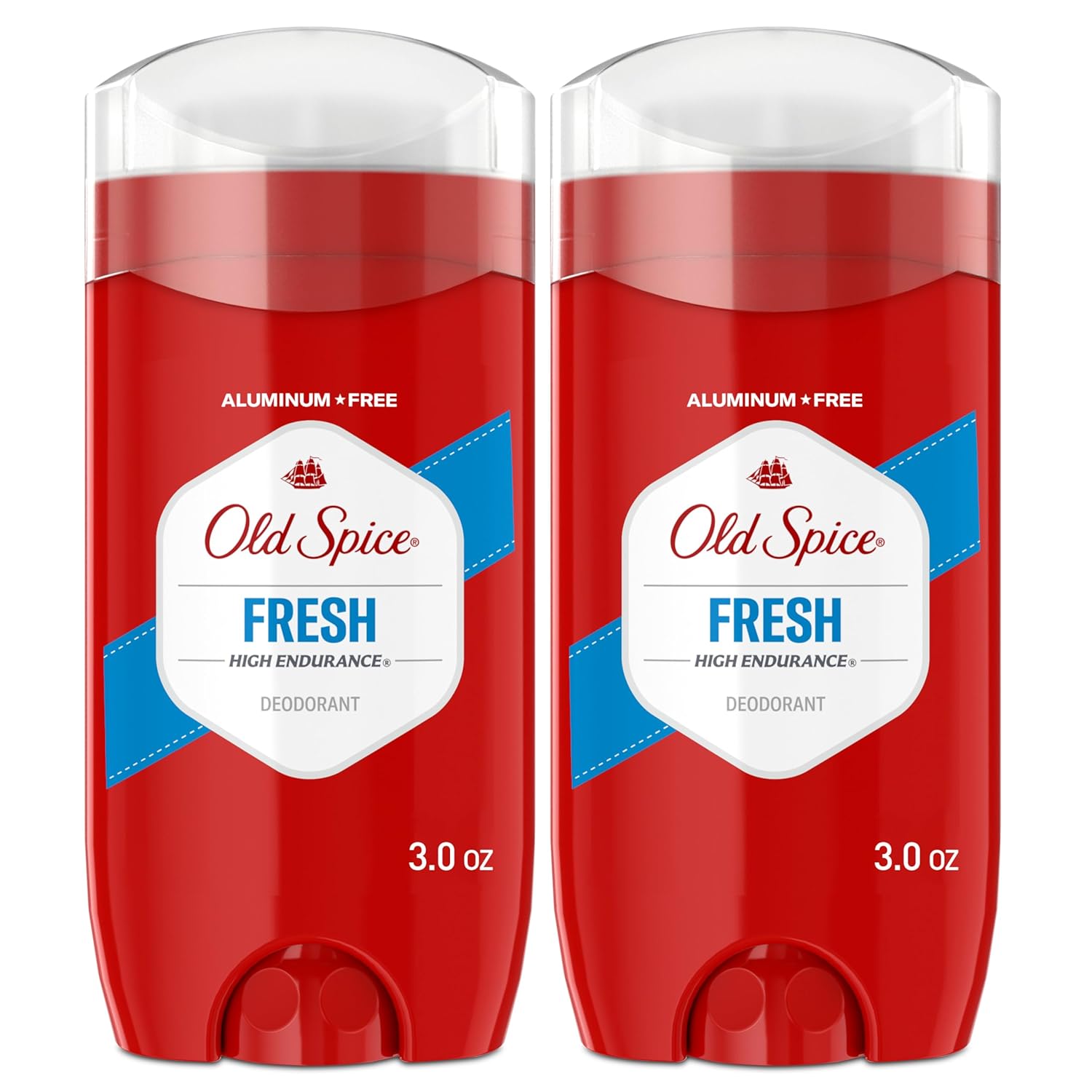 Old Spice Aluminum Free High Endurance Deodorant for Men, Fresh Scent, 3oz - 2 Pack