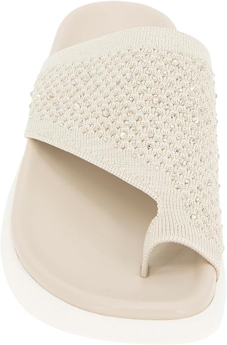 Kenneth Cole Women's Reaction Teffi Knit Sandals - Natural Knit, Size 8
