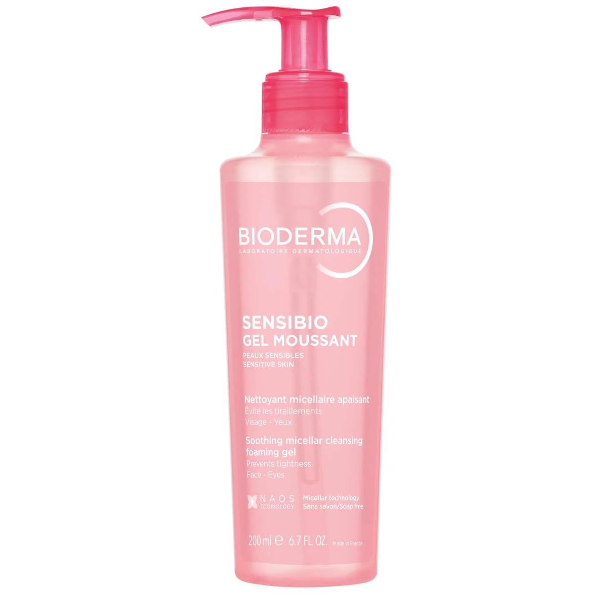 Bioderma Sensibio Micellar Foaming Cleansing Gel - 6.67 fl. oz.