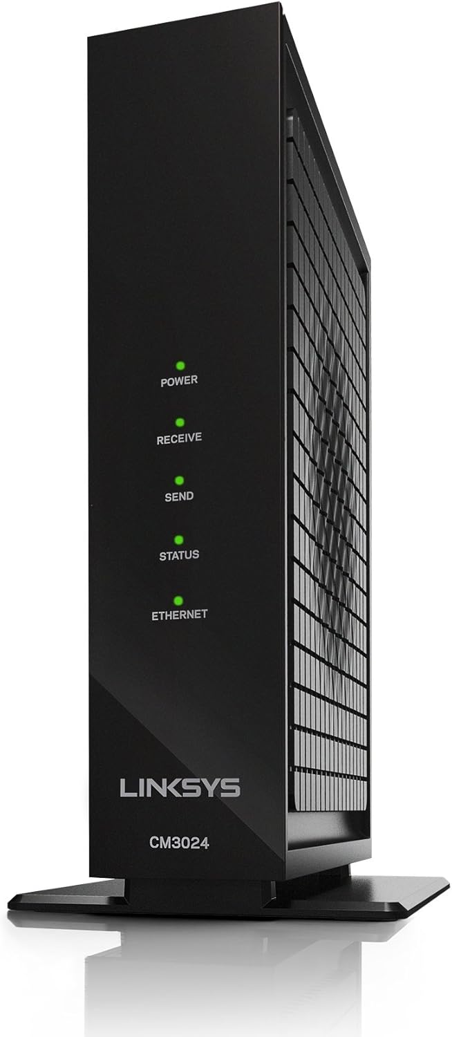 Linksys DOCSIS 3.0 High-Speed Wired Gigabit Cable Modem, CM3024