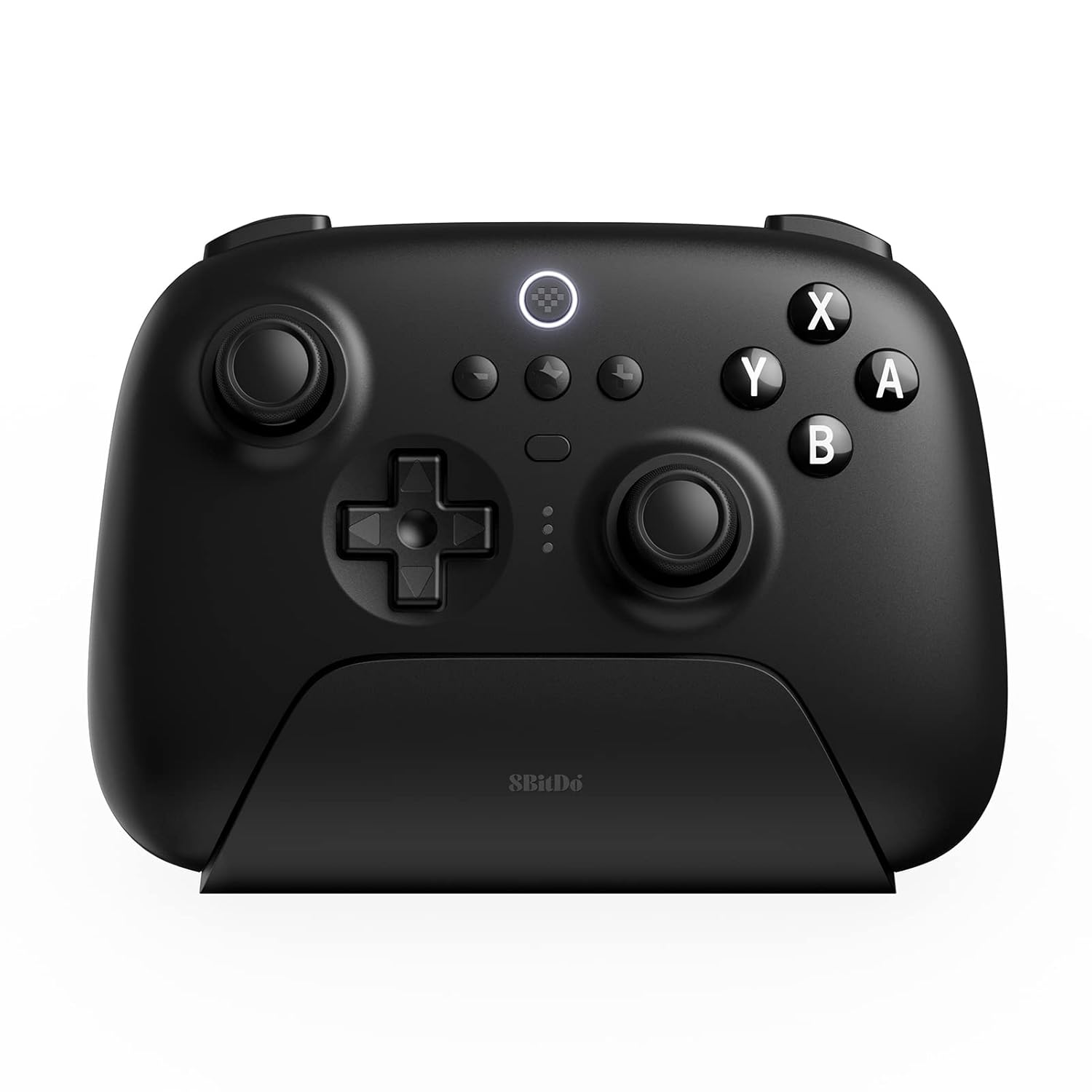 8BitDo Ultimate Bluetooth Controller with Charging Dock, Wireless Pro Controller for Switch/Windows/Steam Deck (Black)
