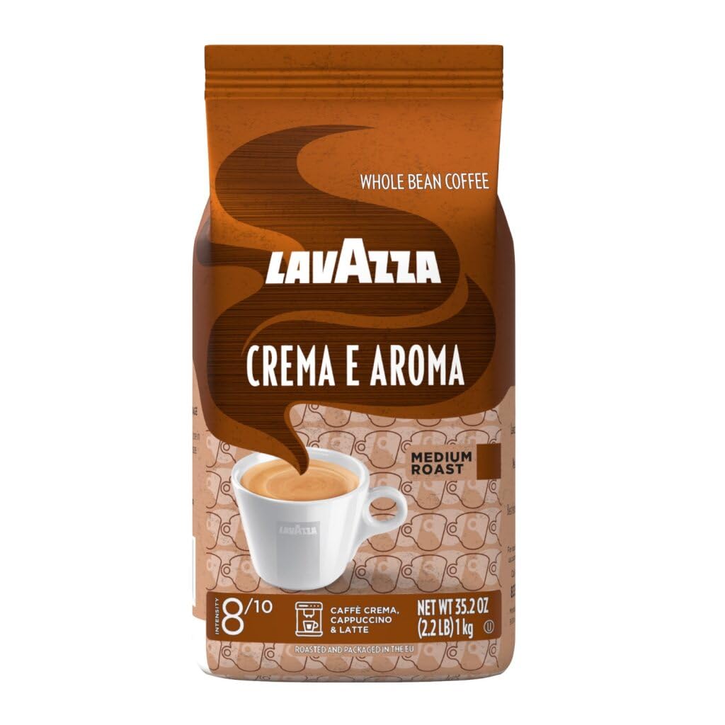 Lavazza Crema e Aroma Medium Roast Whole Bean Coffee - 2.2lb Bag