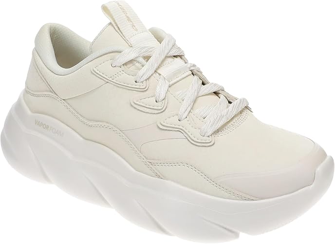 Skechers Women's Sport Vapor Step-Jet Setter Sneakers - Bone, Size 11