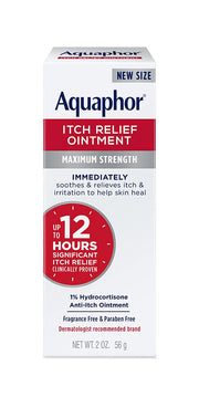 Aquaphor Maximum Strength Itch Relief Ointment - 2 oz.