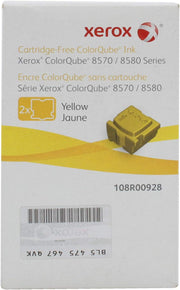Xerox Cartridge-Free ColorQube Ink - 8570 Yellow (2 Ink Sticks) 108R00928