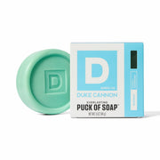 Duke Cannon Supply Co. Soap Puck - Disc-Shaped Men's Soap - Midway (Citrus + Cedarwood), 5oz