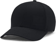 Under Armour Unisex Iso-Chill ArmourVent FlexFit Cap - Black/Castelrock, M/L