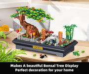 Bonsai Tree Oriental Style Building Kit, 1286 Pieces