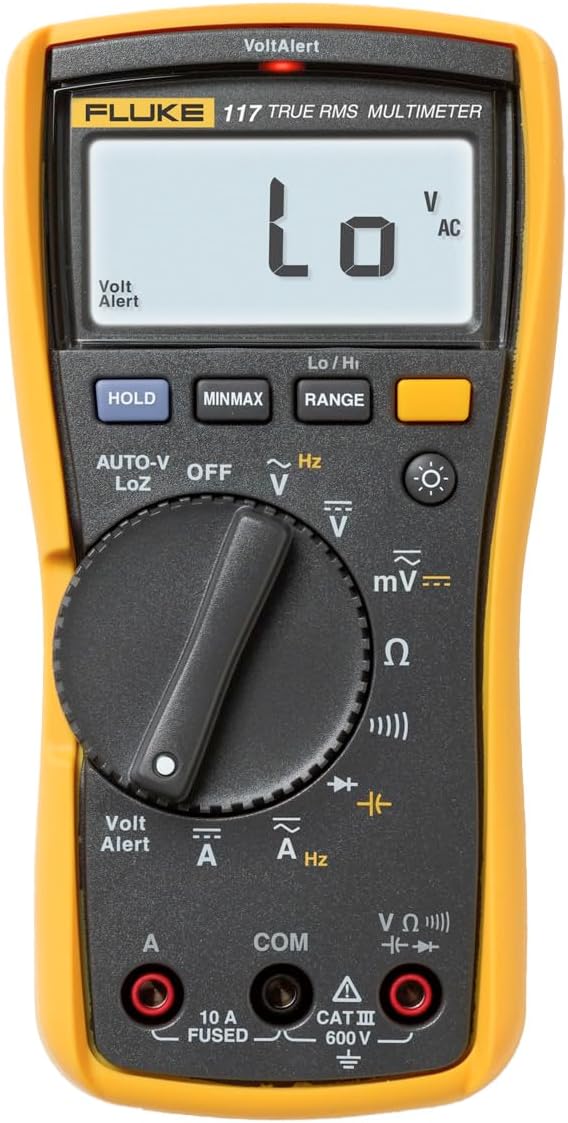 Fluke 117 Digital Multimeter, Non-Contact AC Voltage Detection