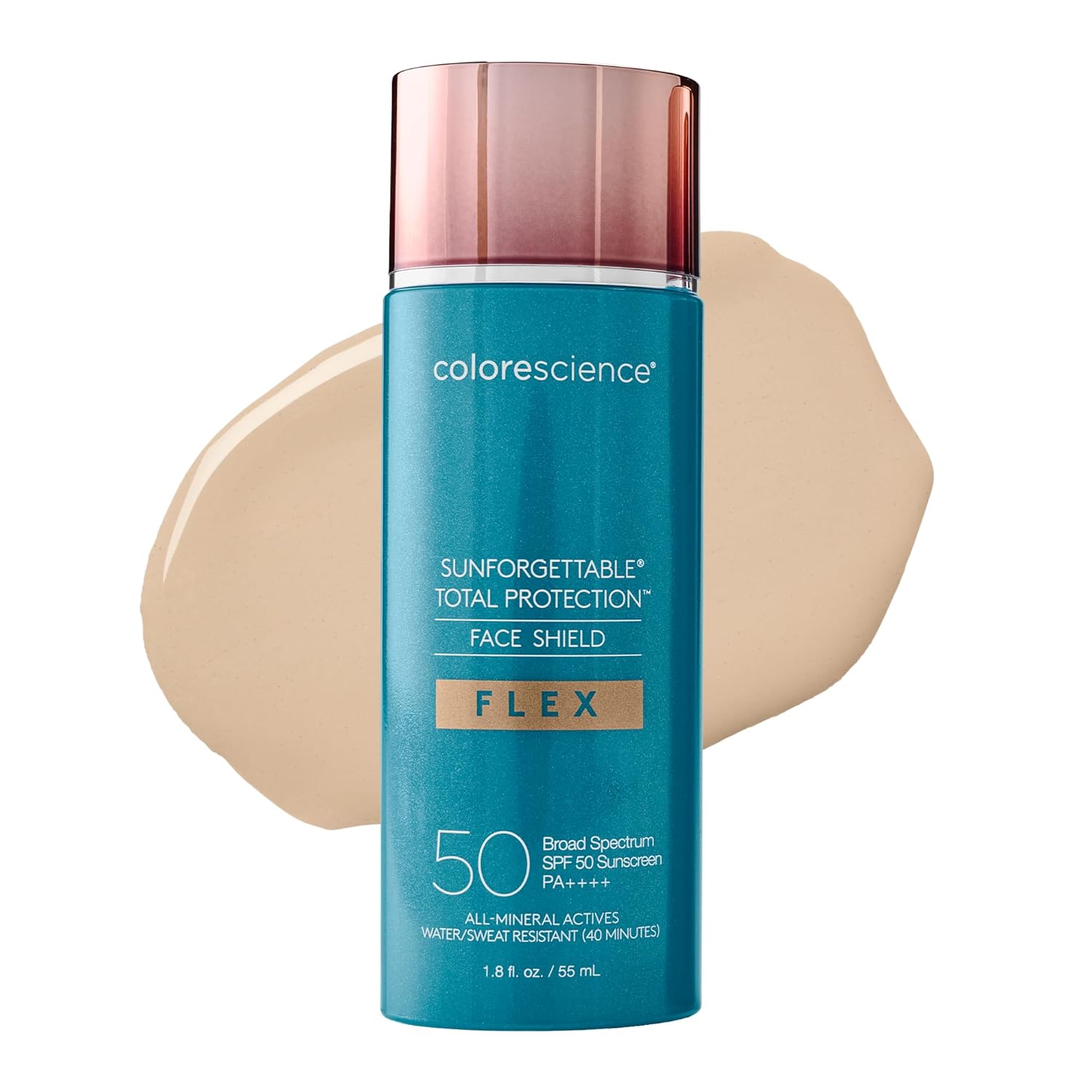 Colorescience Total Protection Face Shield Flex Tinted Mineral Sunscreen, SPF 50 - Fair, 1.8 fl. oz.