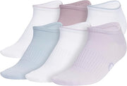 adidas Women's Superlite Classic No-Show Socks - 6-Pack (Multi-Color, Medium)