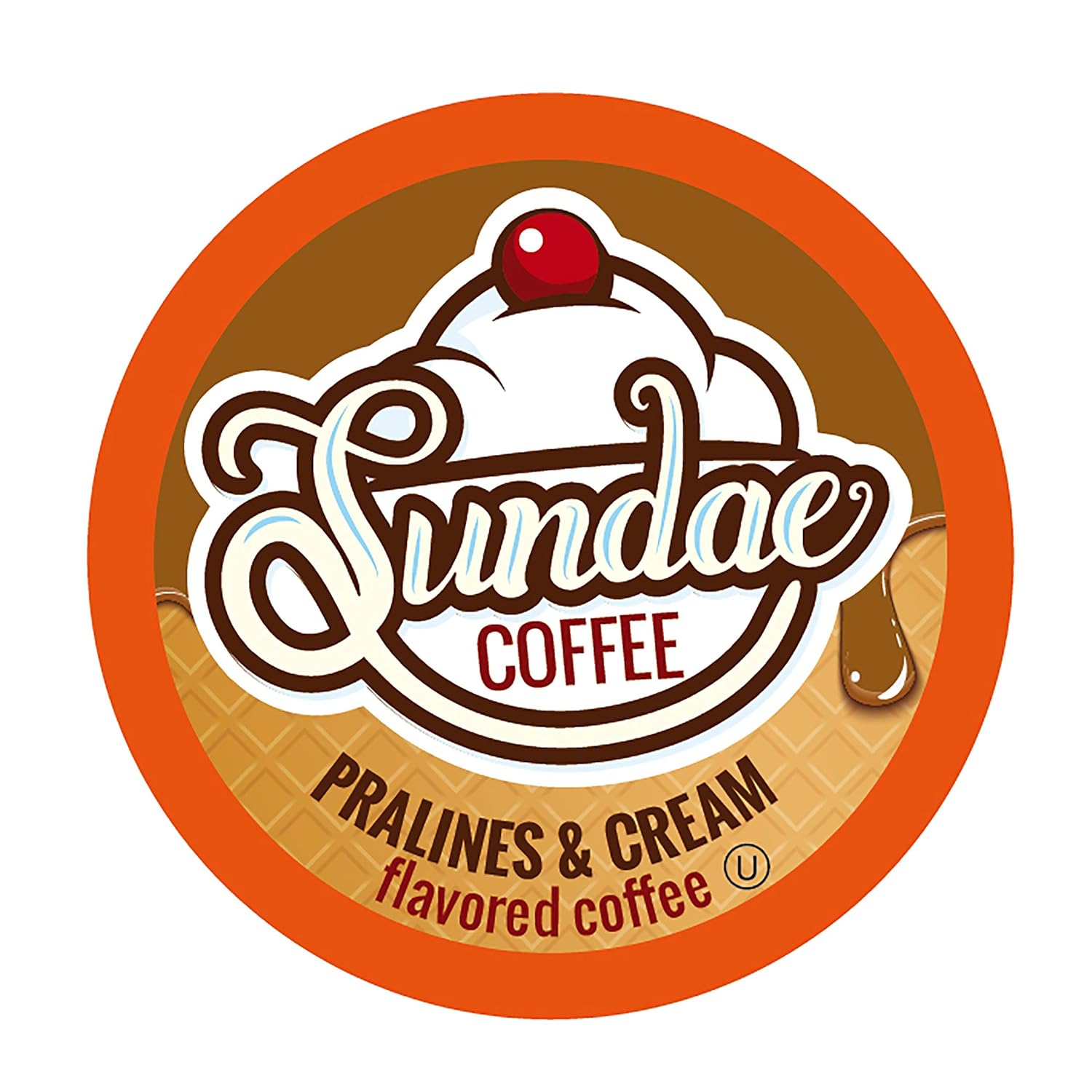 Sundae Coffee Pralines & Cream Keurig K-Cup Coffee Pods, 48ct