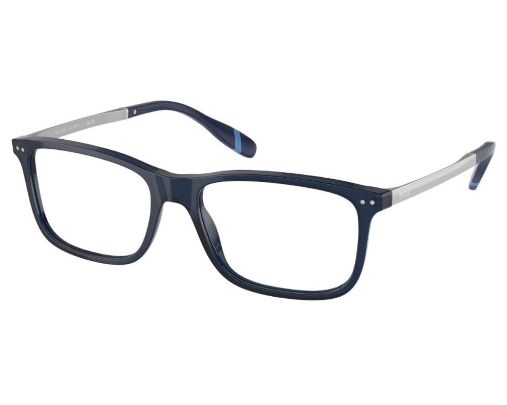 Polo Ralph Lauren  PH2273 5470 Eyewear Frames - Shiny Transparent Navy Blue, 54/17/145