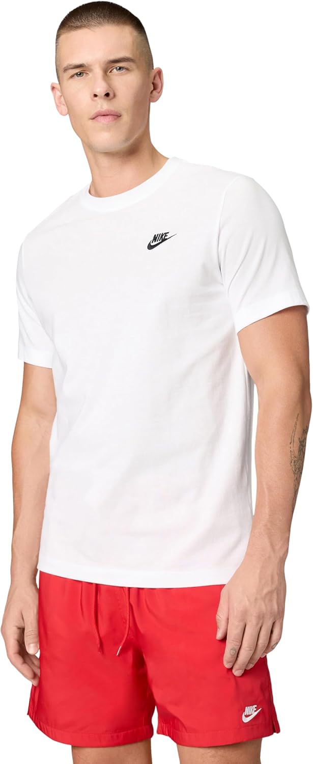 Nike Men's Club T-Shirt - White, Size XL