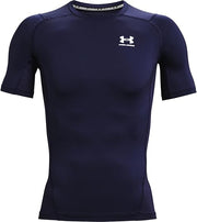 Under Armour Men's HeatGear Compression Short Sleeve T-Shirt - Midnight Navy, Size XL