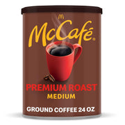 McCafe Premium Medium Roast Ground Coffee, 24 oz Tin