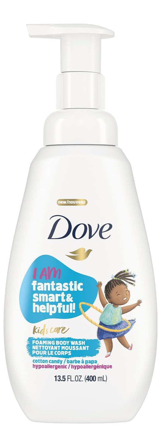 Dove Kids Care Hypoallergenic Foaming Body Wash - Cotton Candy, 13.5 fl. oz.