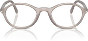 Persol Unisex Adult PO3351V 1203 Eyewear Frames - Frosted Opal Gray, 52/21/145