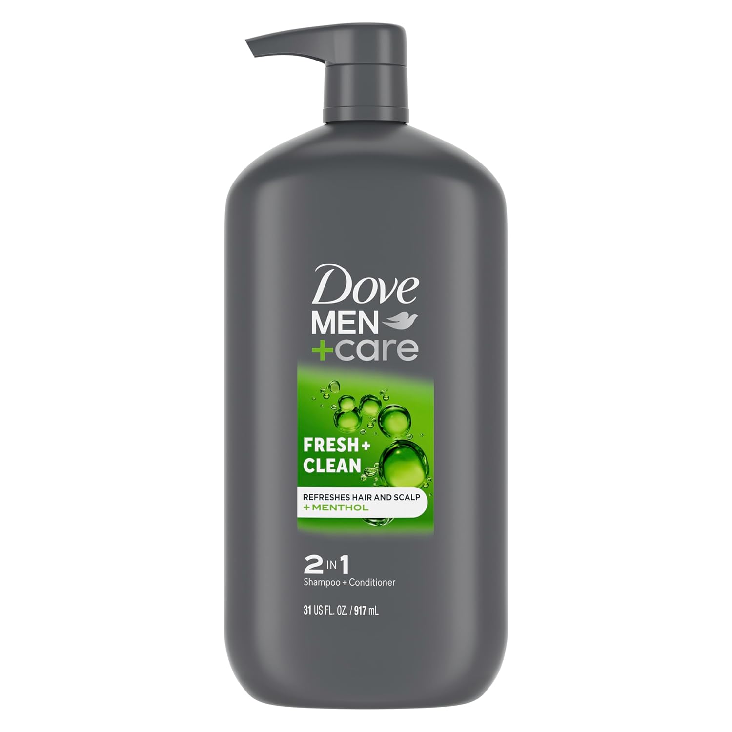 Dove Men+Care Daily 2-in-1 Shampoo and Conditioner - Fresh & Clean, 31 fl. oz.