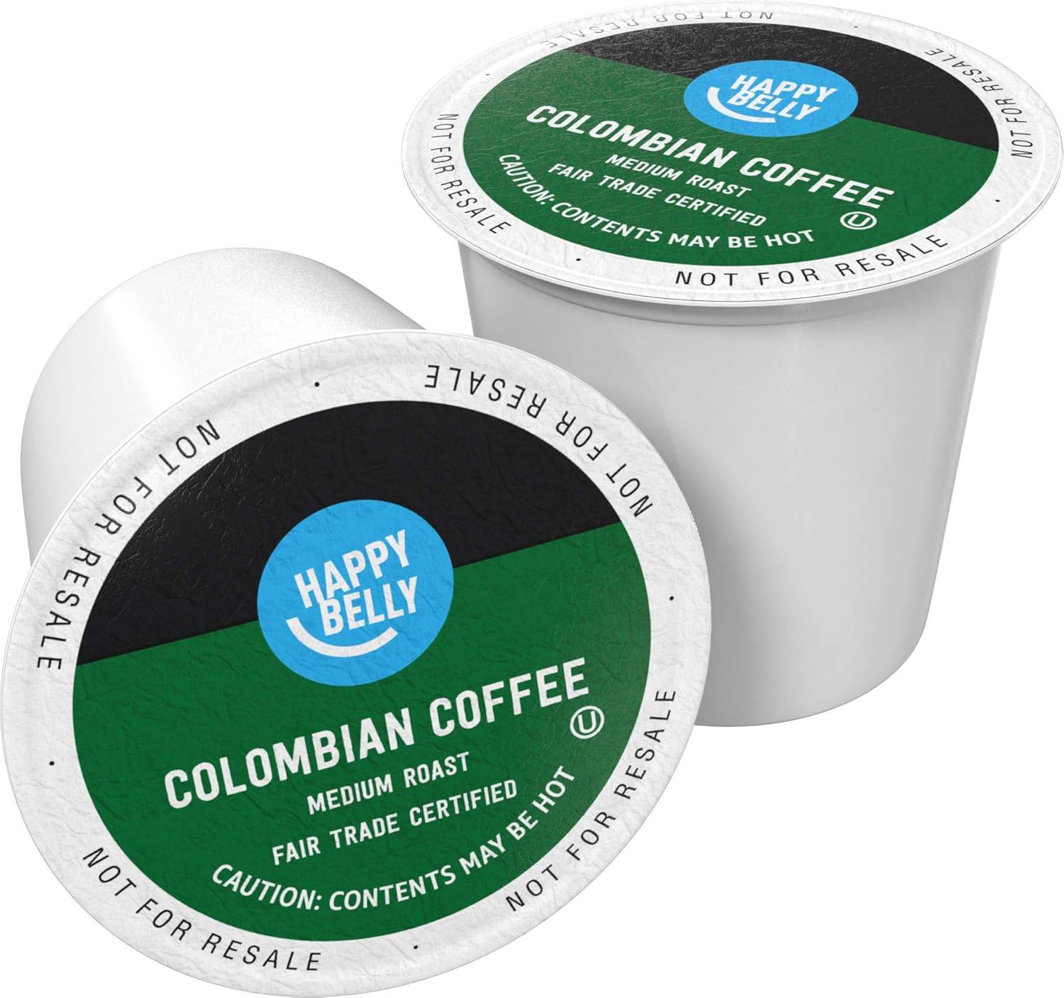 Happy Belly Colombian Medium Roast Keurig K-Cup Coffee Pods, 100 Count