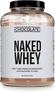 Naked Whey Protein Powder - Double Chocolate, 5 lb.
