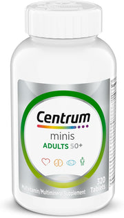 Centrum Minis Silver Adults 50 Plus Complete Multivitamin - 320 Tablets