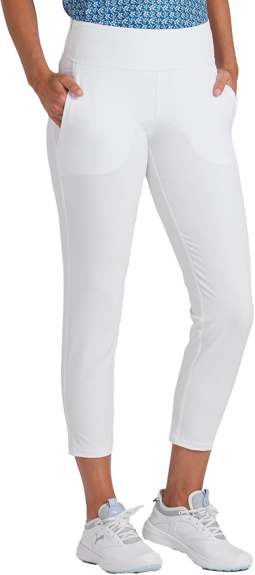 Puma Women's Everyday Golf Pants - White Glow, Size XX-Small