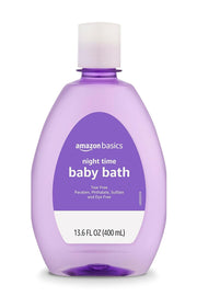Amazon Basics Night Time Baby Bath - 13.6 fl. oz.