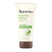 Aveeno Positively Radiant Brightening & Exfoliating Face Scrub Wash, 5 oz