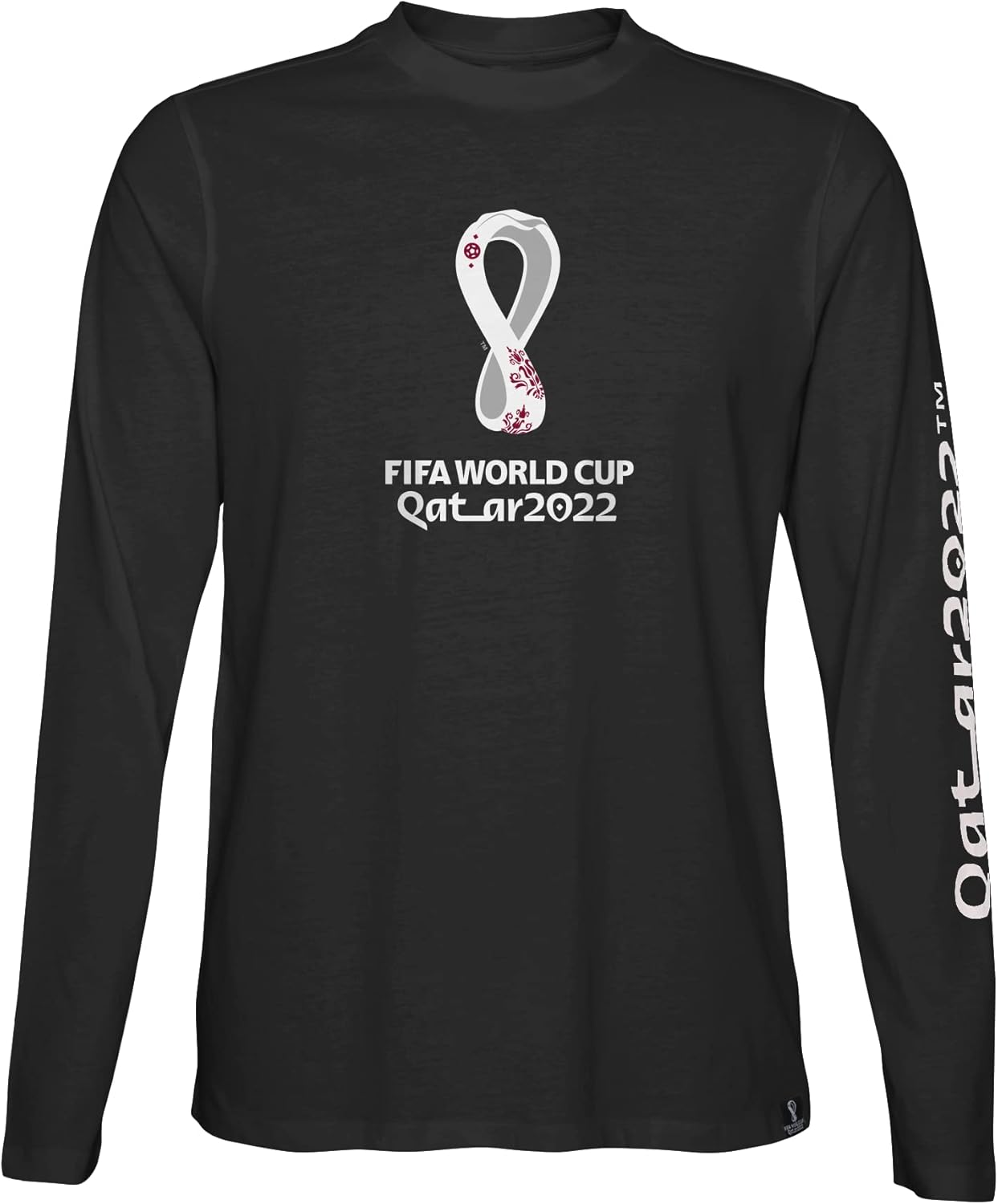 Outerstuff Men's FIFA World Cup Core Long Sleeve T-Shirt - Black, Large