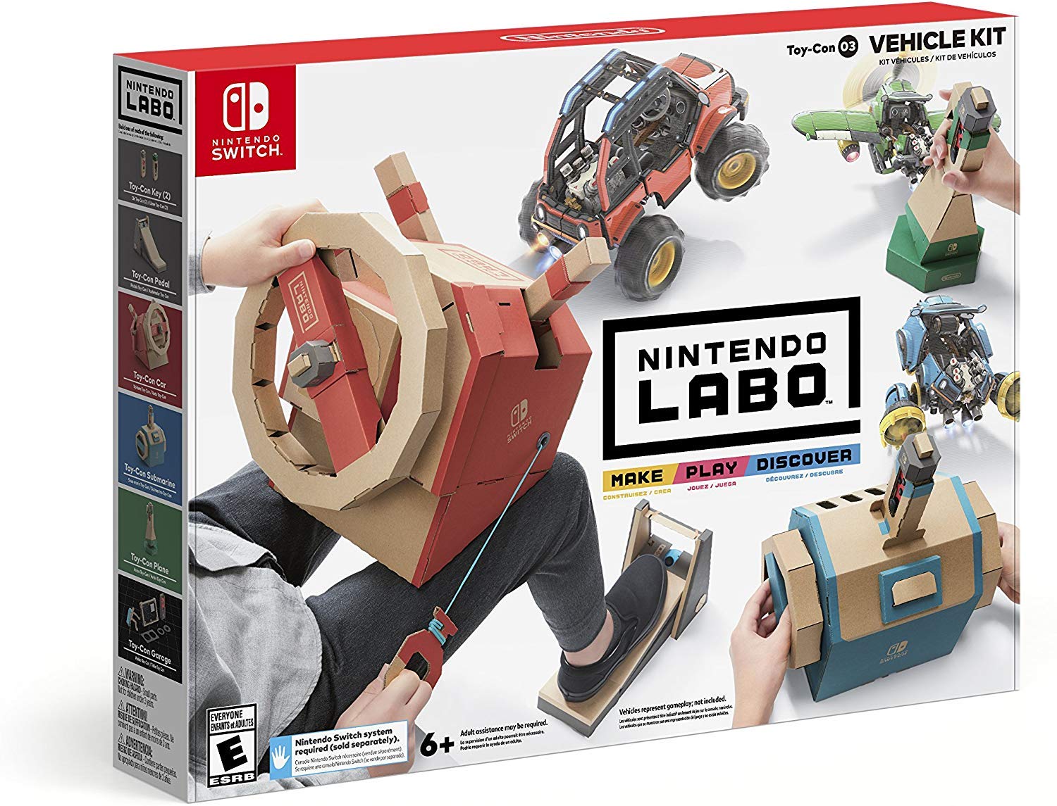 Nintendo Labo Toy-Con 03: DIY Vehicle Kit - Switch
