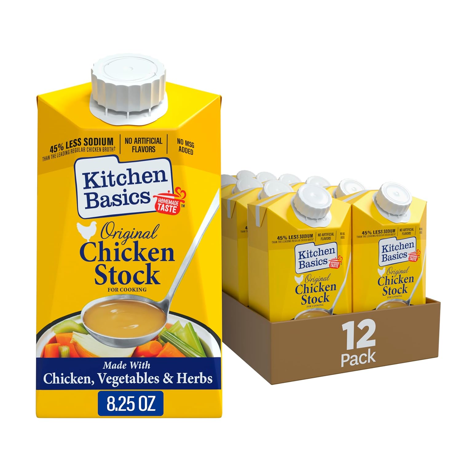 Kitchen Basics Chicken Stock -  8.25 fl. oz. (Case of 12)