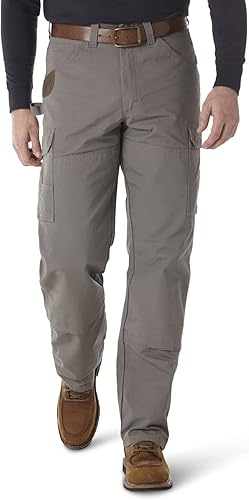Wrangler Men's Riggs Carpenter Utility Pants - Slate Gray, 30W x 32L