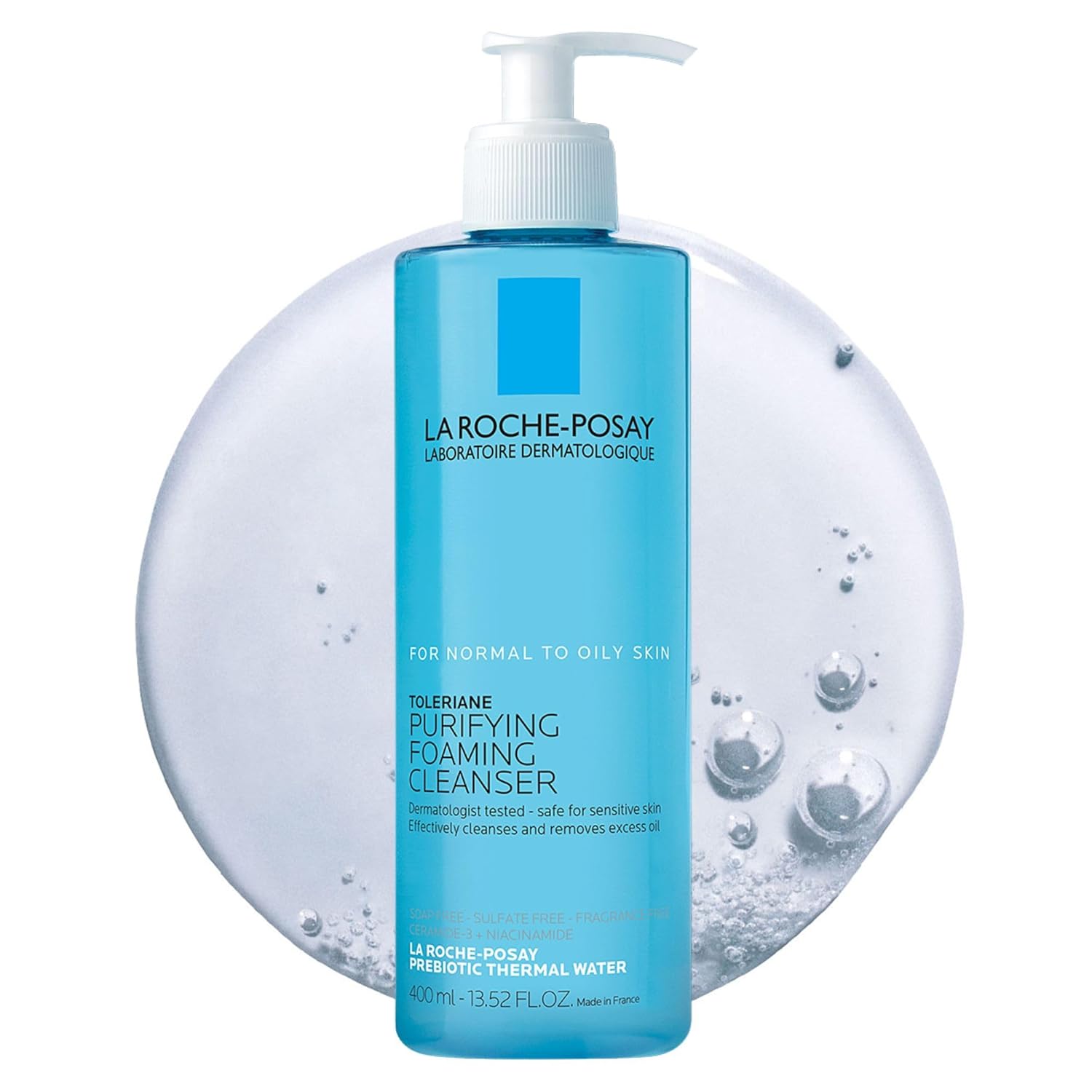 La Roche Posay Toleriane Purifying Foaming Facial Cleanser - 13.52 fl. oz.
