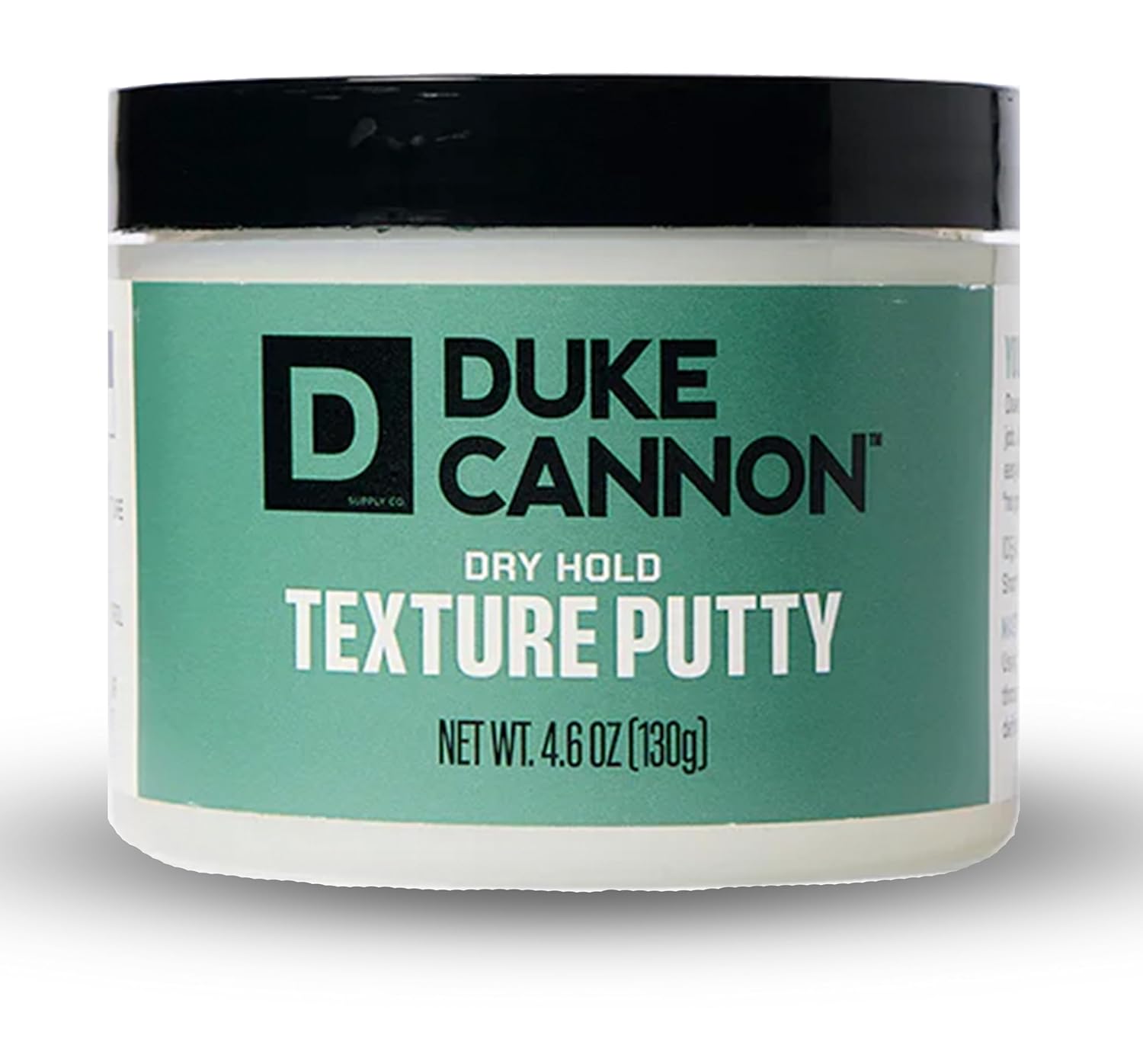 Duke Cannon Supply Co. Men's Dry Hold Texture Putty Hair Pomade - Medium Hold No Shine - 4.6 oz