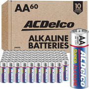 ACDelco 1.5V Alkaline Batteries - AA - 60 Pack