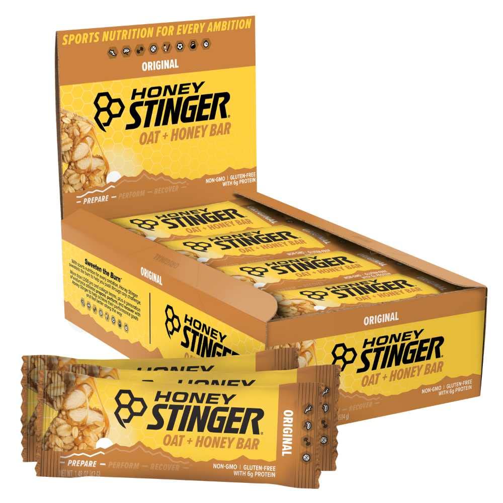 Honey Stinger Oat + Honey Bar, Original, 12 Bars