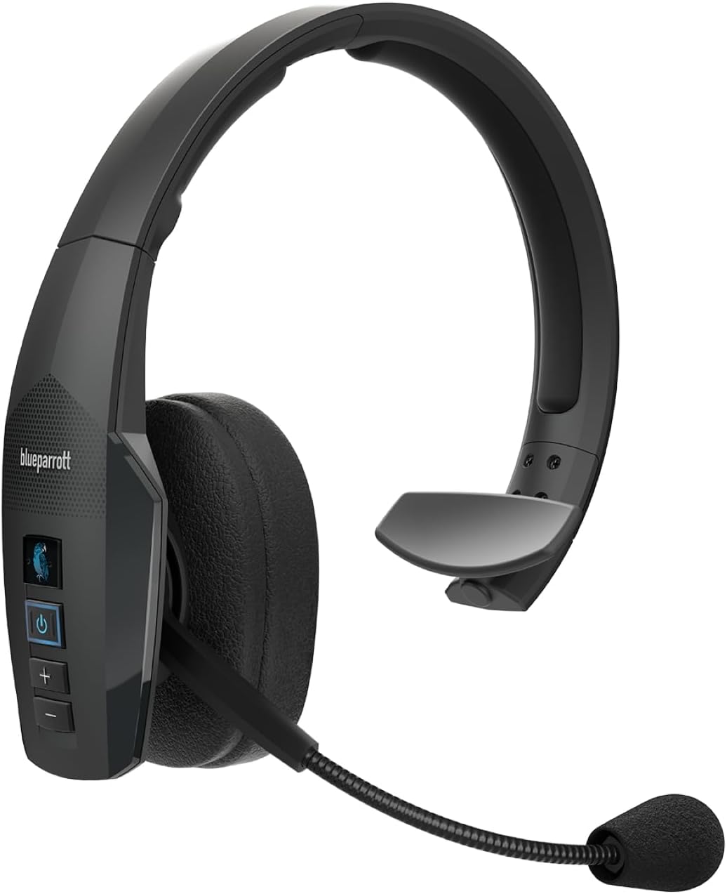 BlueParrott B450-XT Mono Bluetooth Headset with Noise Canceling Microphone, 24H Talk Time