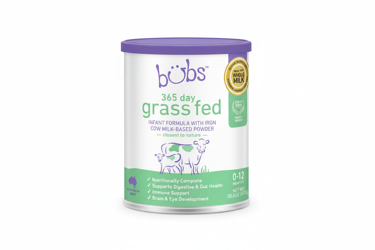 Bubs 365 Day Grass Fed Infant Powdered Formula Canister - 0-12 Months - 20oz