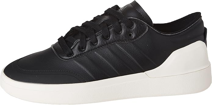 adidas Women's Court Revival Lace-Up Sneakers - Black/Chalk White, Size 8.5