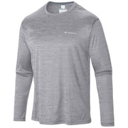 Columbia Men's Zero Rules Long Sleeve Shirt - Columbia Gray Heather, Size XL