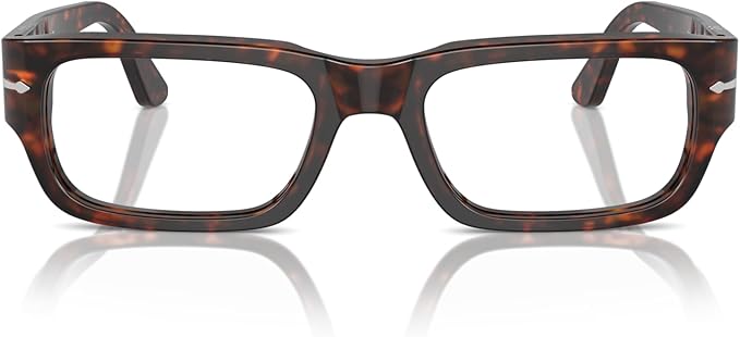 Persol Unisex PO3347V 24 Eyewear Frames - Havana, 53/20/145