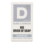 Duke Cannon Supply Co. Extra Large Bar Soap - Gunsmoke (Spent Shells + Field Grass), 10oz