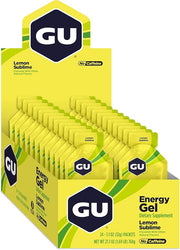 GU Original Energy Gel - Lemon Sublime, 24ct