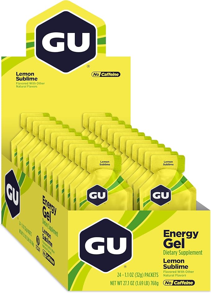 GU Original Energy Gel - Lemon Sublime, 24ct