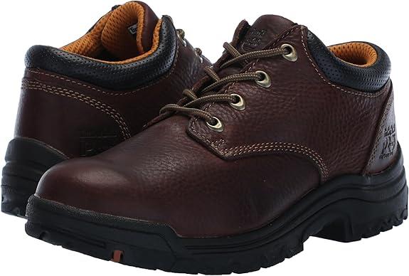 Timberland PRO Men's Titan Oxford Soft Toe Industrial Work Shoe - Haystack Brown - Size 11.5