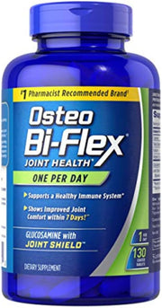 Osteo Bi-Flex One Per Day Glucosamine with Vitamin D Joint Health Tablets - 130ct